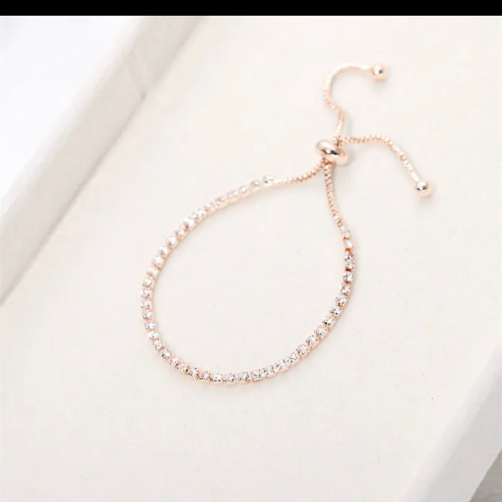 rose gold beautiful bracelet